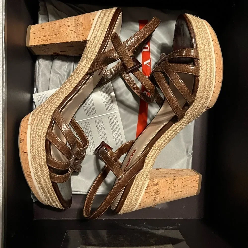 New Prada platform sandals - Picture 4 of 5